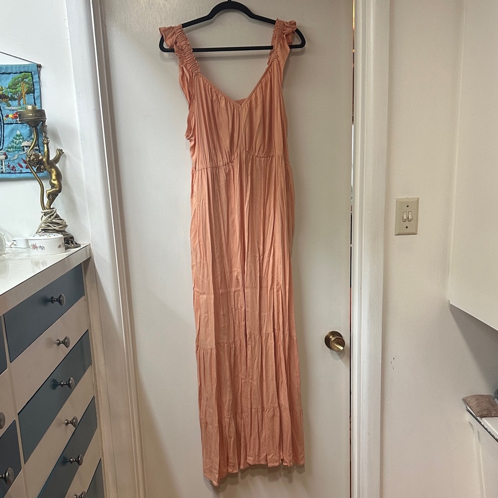 Torrid Peach Maxi Dress